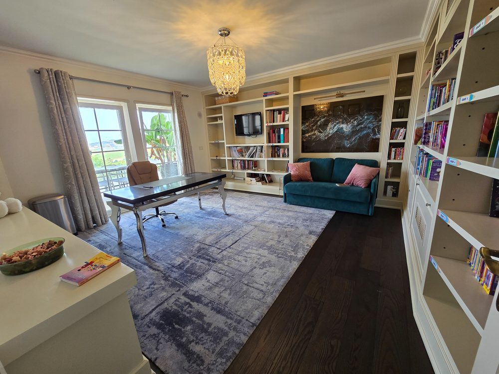 Library and office