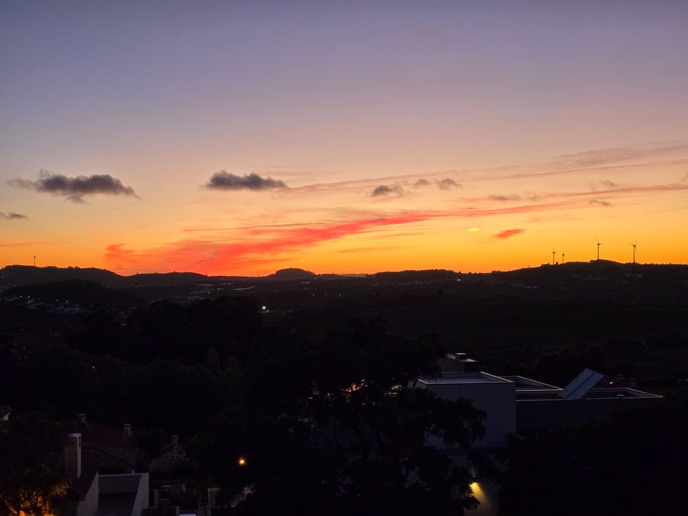 Sunset panorama